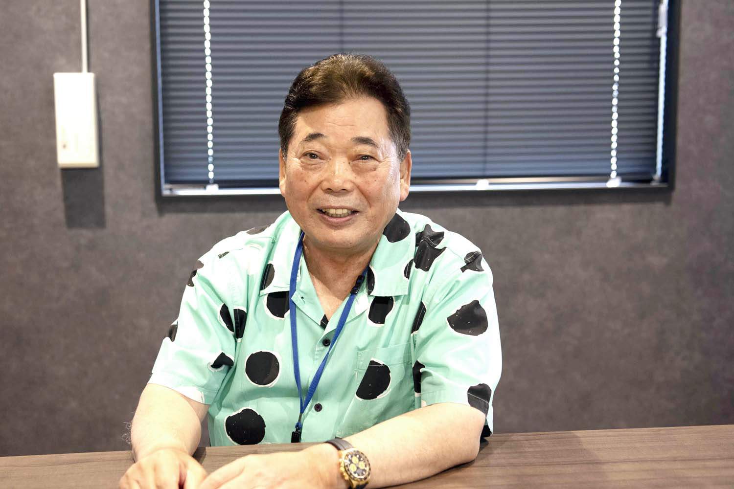 株式会社タップ代表取締役会長兼社長、林悦男さん