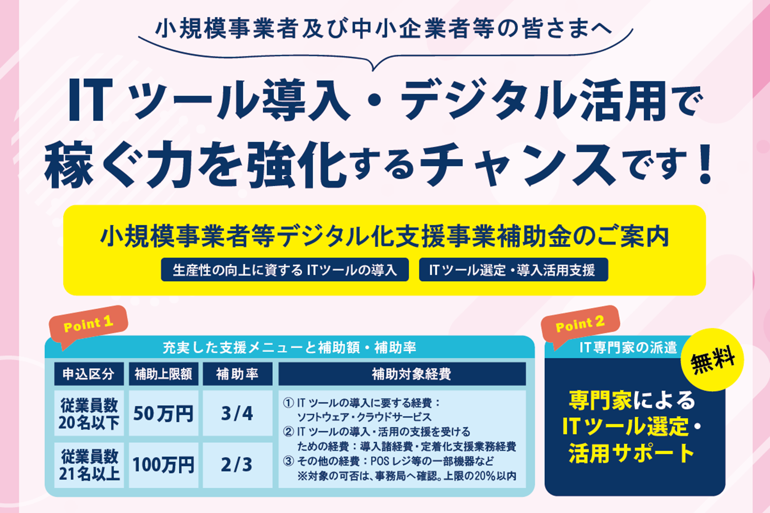 令和6年度小規模事業者等デジタル化支援事業