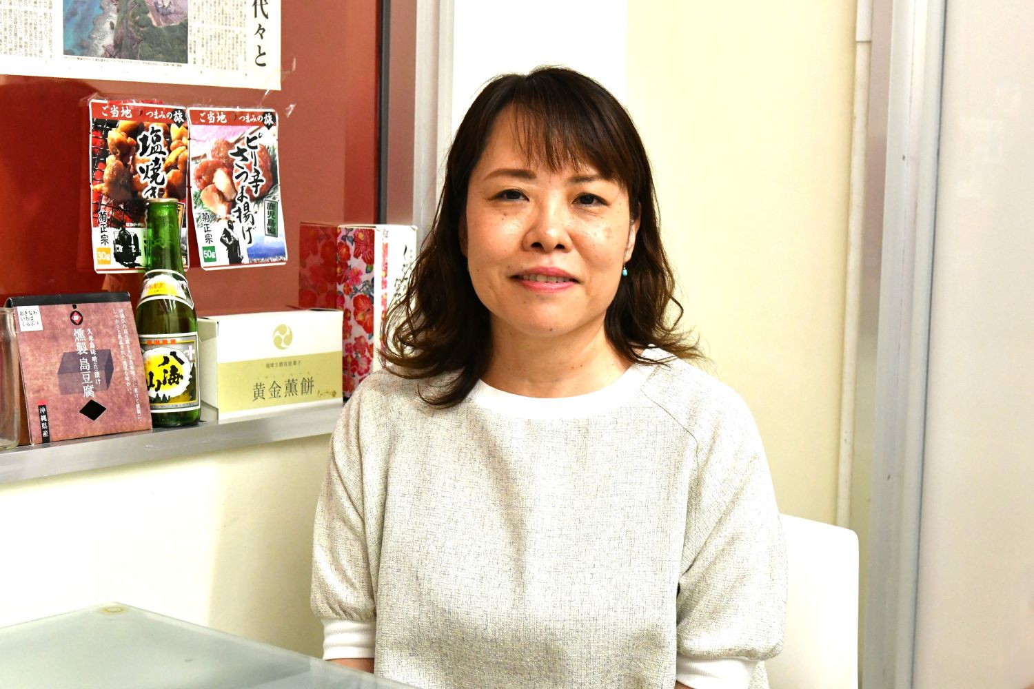 取締役兼総務部長の島袋さん