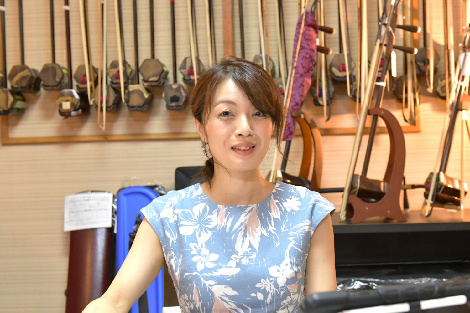 二胡姫響代表の上地さん