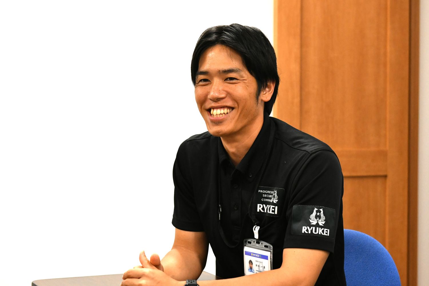 琉球警備保障警備部主任の仲本さん